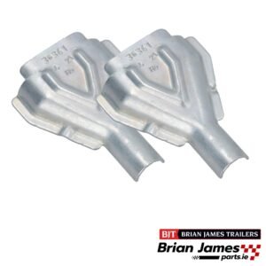 KNOTT Brake Cable Cover Plate Part # 572000 For Brian James Trailers Pack of2