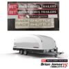 Brian James Trailers Race Shuttle 3 RS3, New Style 2026 Stickers Complete Kit