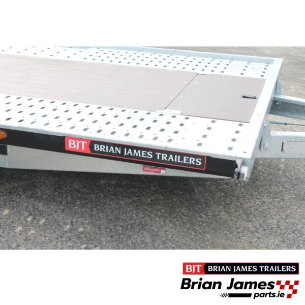 2 New Style Brian James Trailers Logo Sticker Pair 65cm x7cm