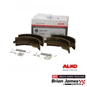 BrianJamesTrailersParts.ie (5) 230x60 OFFICIAL ALKO Trailer Brake Shoe Set and Spring Kit for BRIAN JAMES
