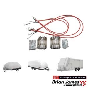 BrianJamesTrailersParts.ie Brian James Brake Service Kit (Shoes & Cables) RS2 RS3 Race Sport