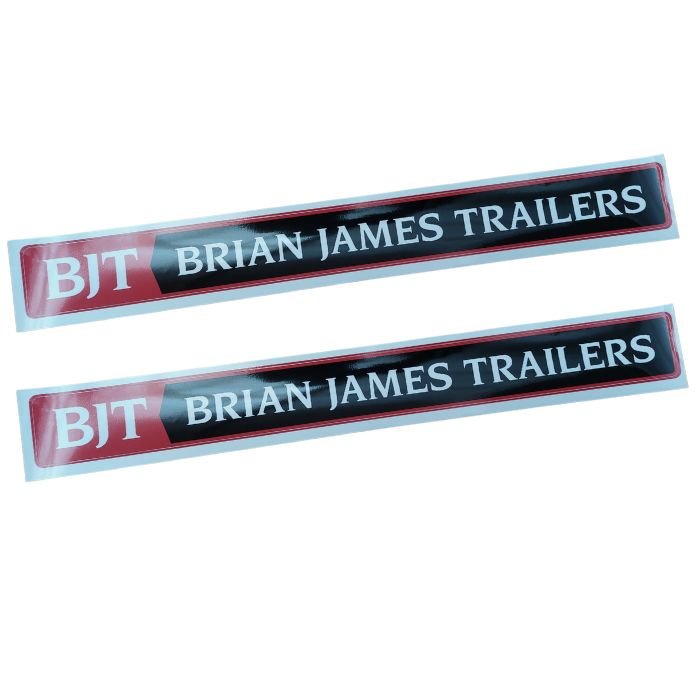 Copy of Trailertek (34) Brian James Trailers Race Shuttle 3 RS3, New Style 2026 Stickers Complete Kit